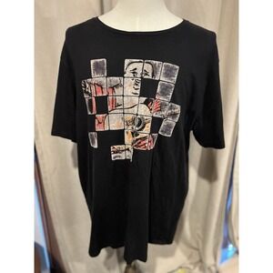 True Religion Men's T‎ Shirt 2xl Black